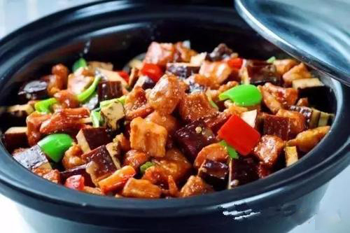 砂锅丁丁肉